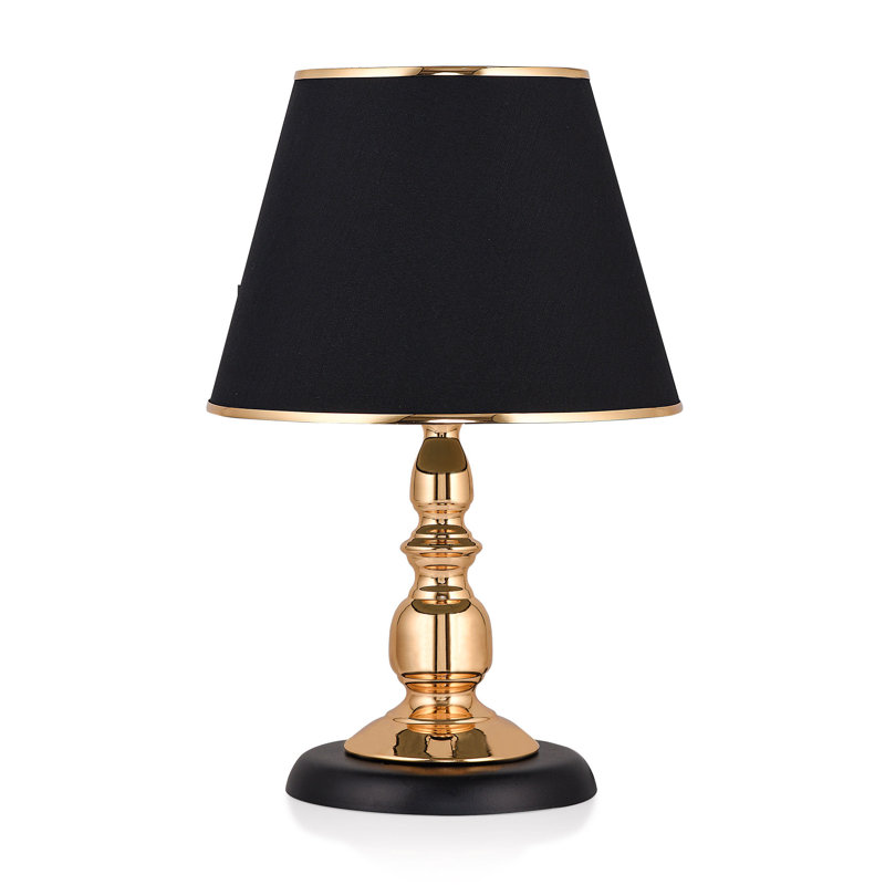 Lampe de table en métal, Or