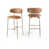 Cuir cognac végétalien