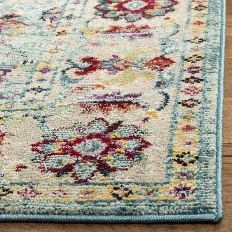 Graves Oriental Hand Woven Area Rug, Rectangle 122 x 183 cm