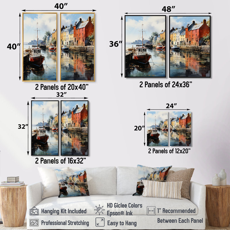 Amalee - Art mural traditionnel, Noir, H 36 po x l 48 po, Reproduction encadrée sans passe-partout