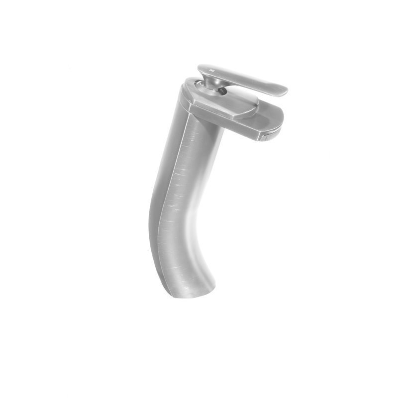 Single-handle Bathroom Faucet, Brushed Nickel