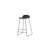 Batdorf Adjustable Height Counter Stool with Metal Frame