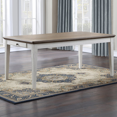 Ares Solid Wood Base Dining Table