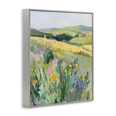  «Pastel Landscape Hills», art giclée par RileyB
