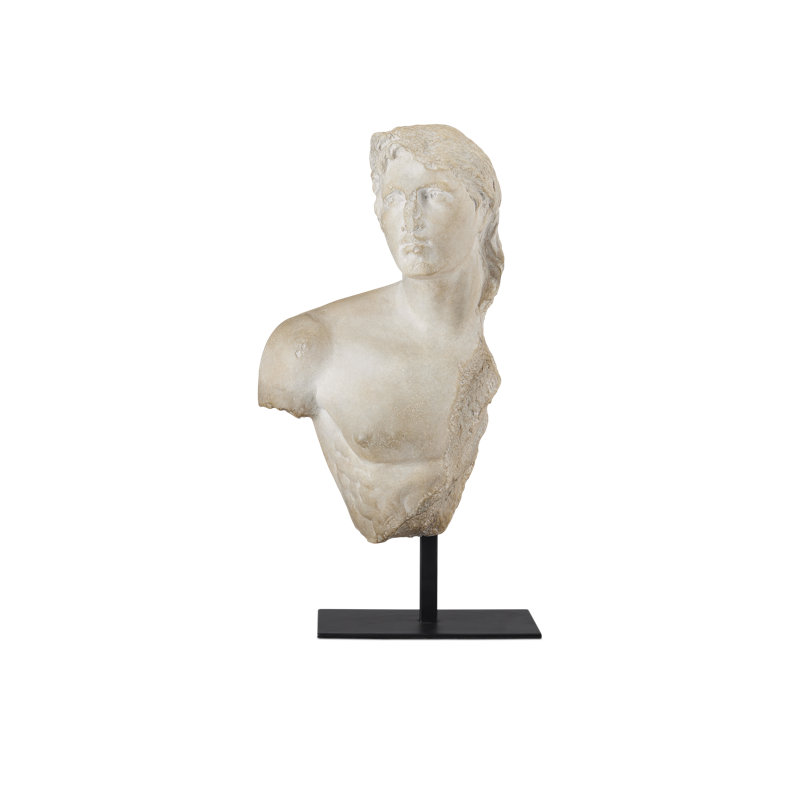 Composite Young Royal Greek Torso Bust
