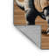 Tapis brun dinosaures lavable à la machine-398069160