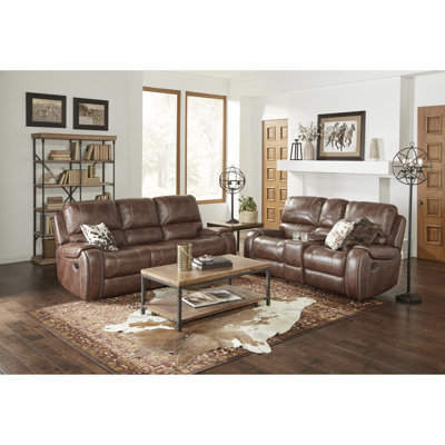 Wheresford 2 Piece Faux Leather Reclining Living Room Set by Red Barrel Studio