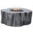 Manchester Outdoor Classic Concrete Fire Table 45,000 BTU - Includes Lava Rocks & PVC Cover-80411721-49259714