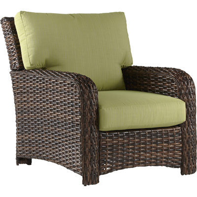 Chaise de patio avec coussins Chorio