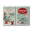 Bright Christmas Carnival - Toile tendue avec châssis de qualité supérieure - Prêt à accrocher-2103495853
