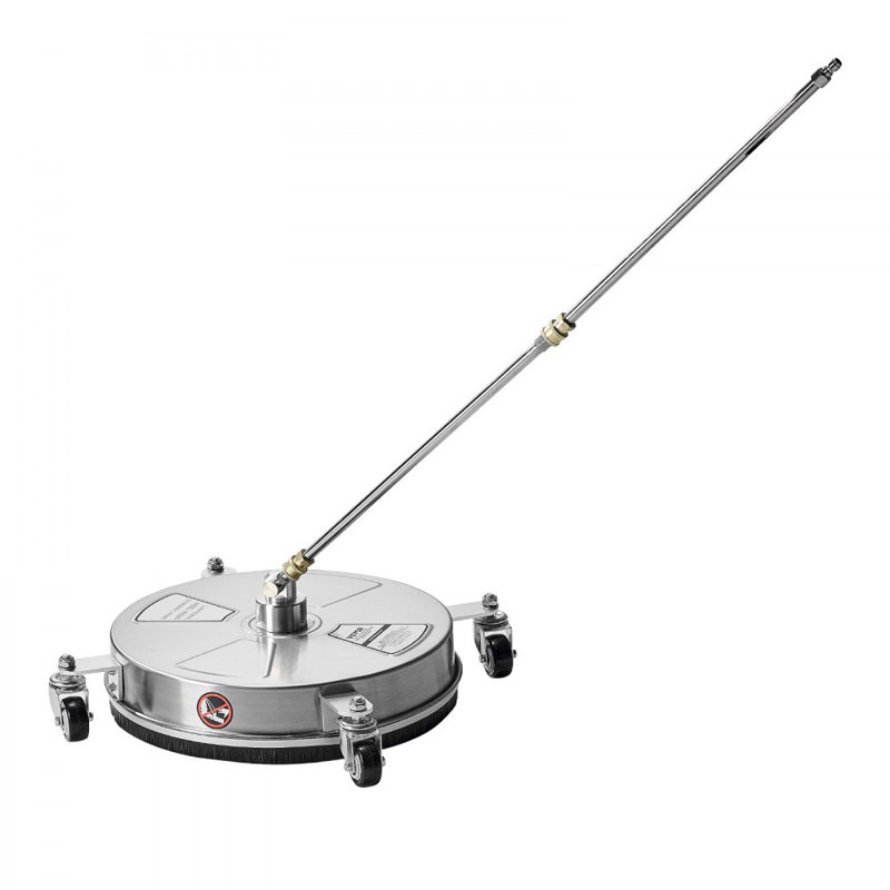 Nettoyeur haute pression 16,5 "4 roues en acier inoxydable 4 000 PSI maximum