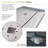 60'' W 32.25'' D Rectangular Single Shower Base-83646042