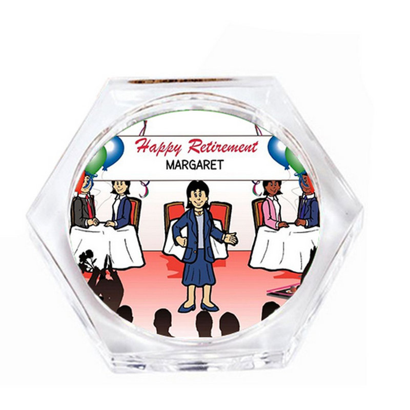 Ensemble de 4 sous-verres personnalisés, Oui