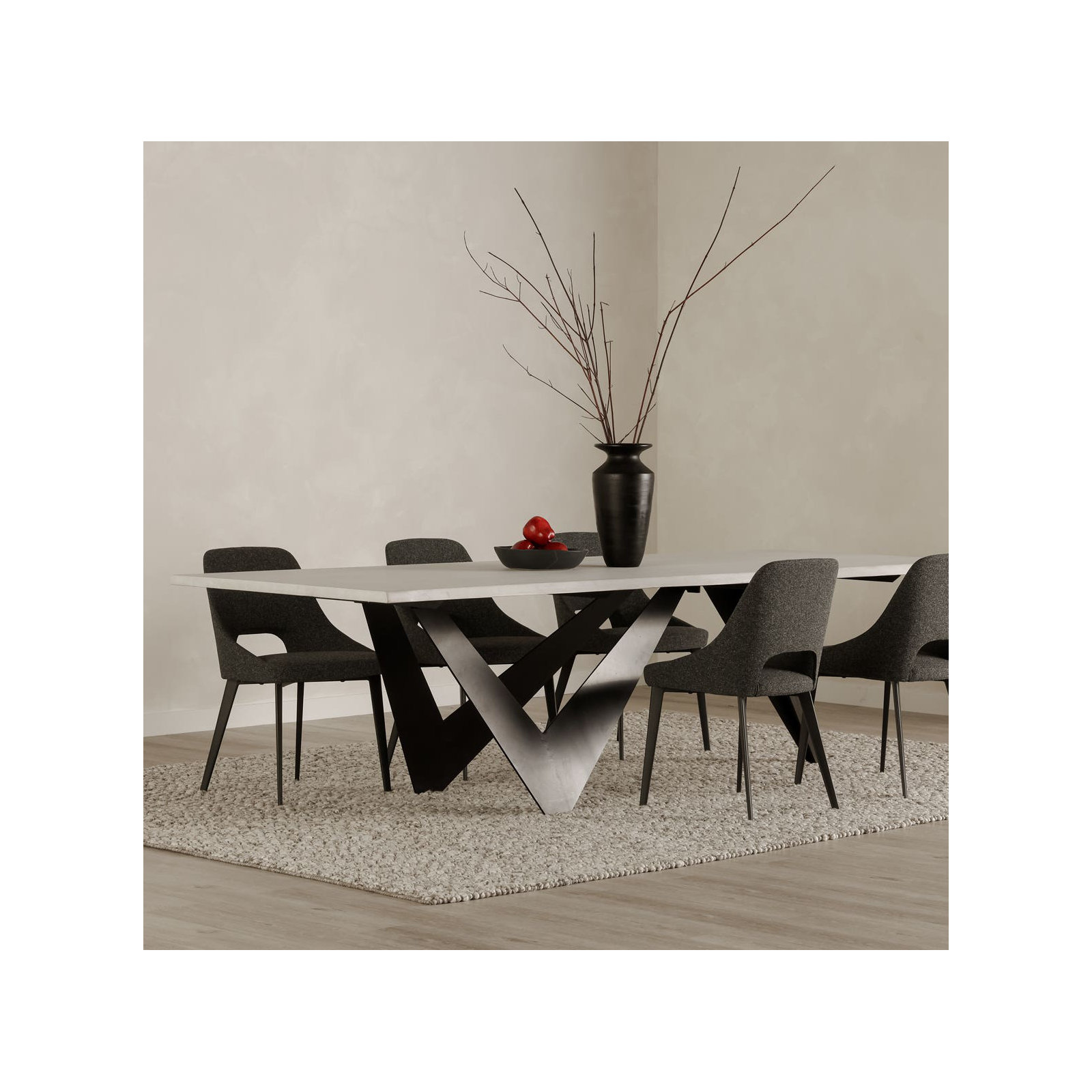 Runak Solid Oak Dining Table