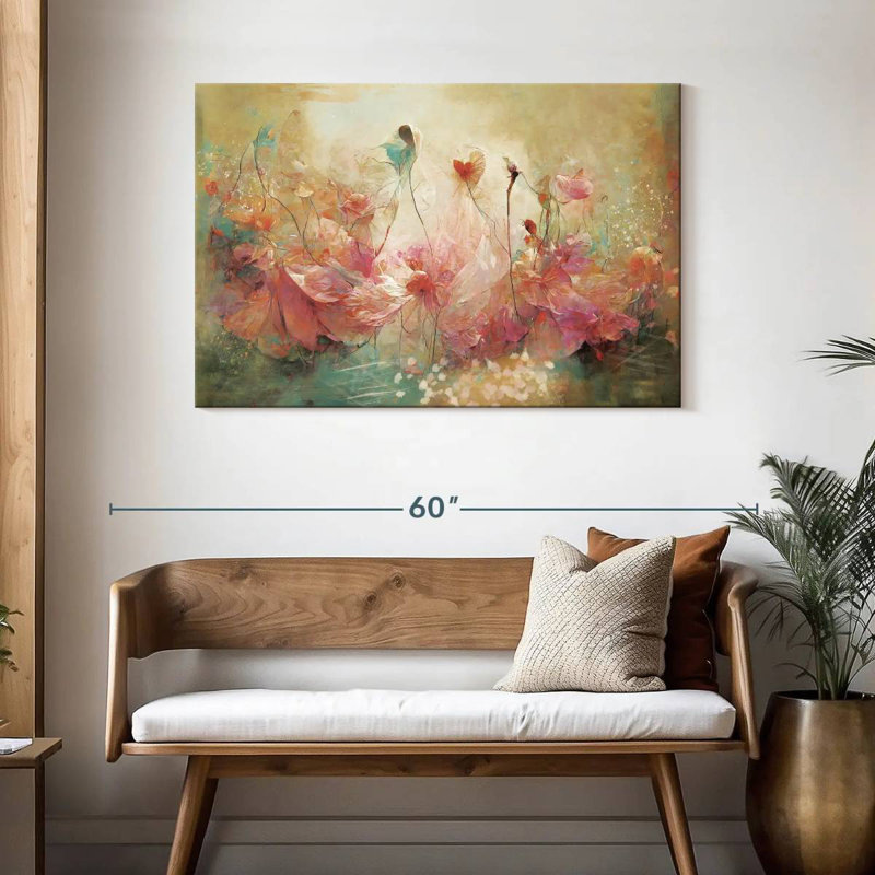Fleurs éthérées abstraites Avery