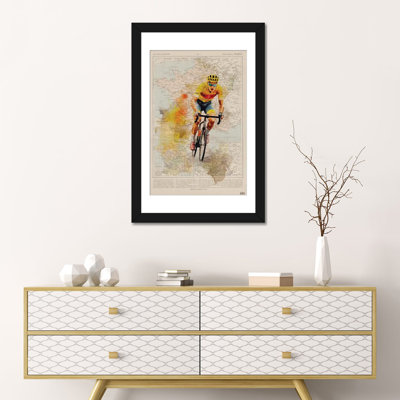 Tour de France, aquarelle