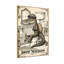 Bath & Laundry alligator lisant un journal dans une scène de salle de bain-121370376