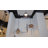 Trinity Glass LED Semi Flush Mount-77452338