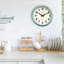 Horloge murale rétro 12,4 po