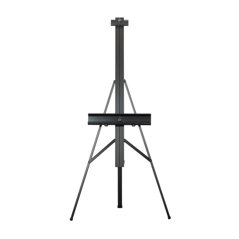 Black Adjustable Aluminum Studio Easel
