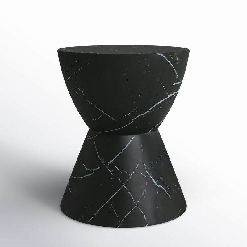 Table d'appoint Northrup, Marbre noir
