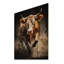 «Cow Grace» sur bois-1950749325