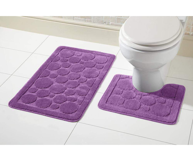 Non-Slip Bath Mat, Purple
