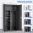 72" Lockable Heavy Duty Metal Storage Cabinet W/ Hanging Rod&Shelves-1222551727
