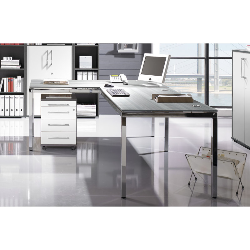 Update 160cm W L-Shaped Writing Desk