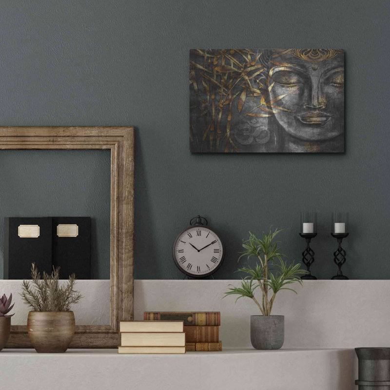 "Golden Budha" par Luxe, H 12 po x l 16 po