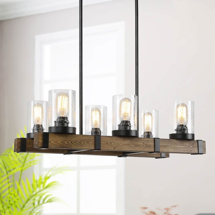 Smither 6-Light Kitchen Island Linear Pendant