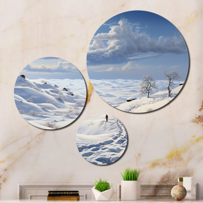 Ensemble de 3 décorations murales Solitude Winters