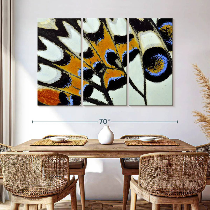 Butterfly Wing Close Up, 42" H x 65" W