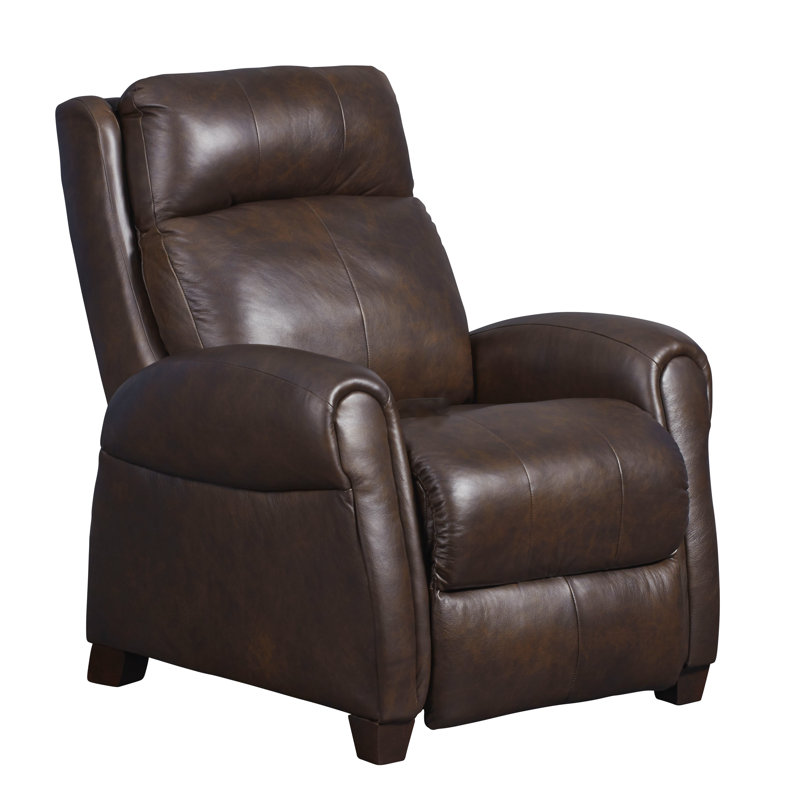 Saturn Dual Power Zero Gravity Leather Recliner, Chocolate