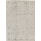 Wool Area Rug in Gray