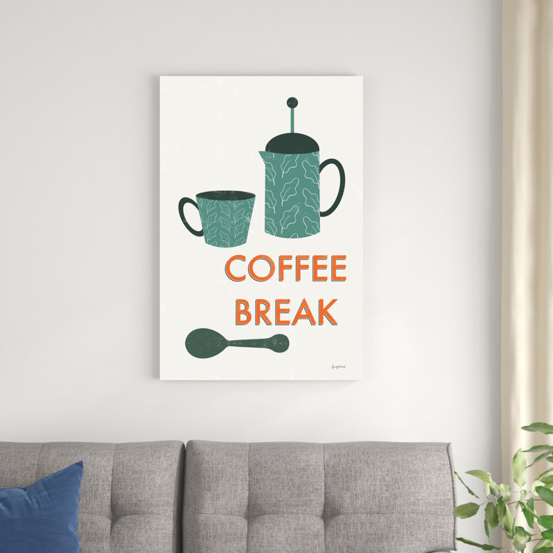 Café de cuisine rétro II, H 24 po x l 36 po x P 1,25 po