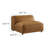 Auren Upholstered Vegan Leather Modular Armless Chair-107144082