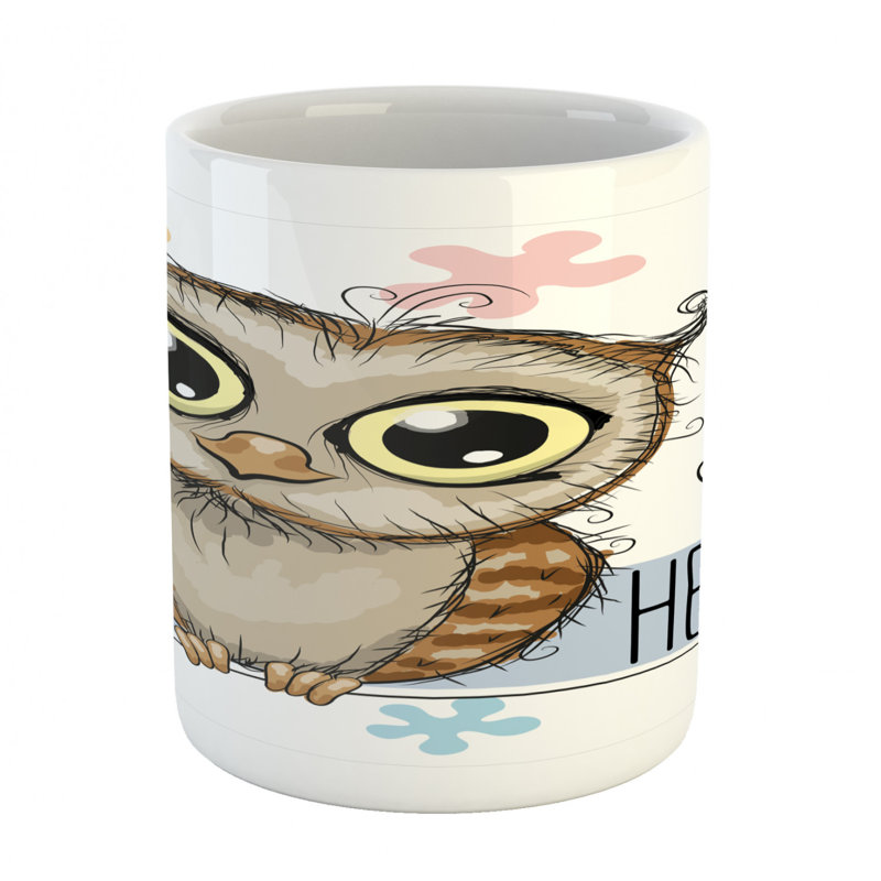 Grande tasse à café owls