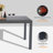 6- Person Aluminum Patio Dining Set With Extendable Rectangular Table And Stackable Chair,cushions Included-1440248055
