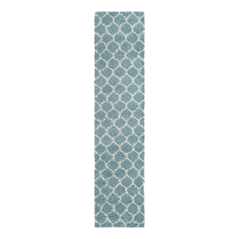 Geometric Indoor Rug, Runner 2'7" x 12'