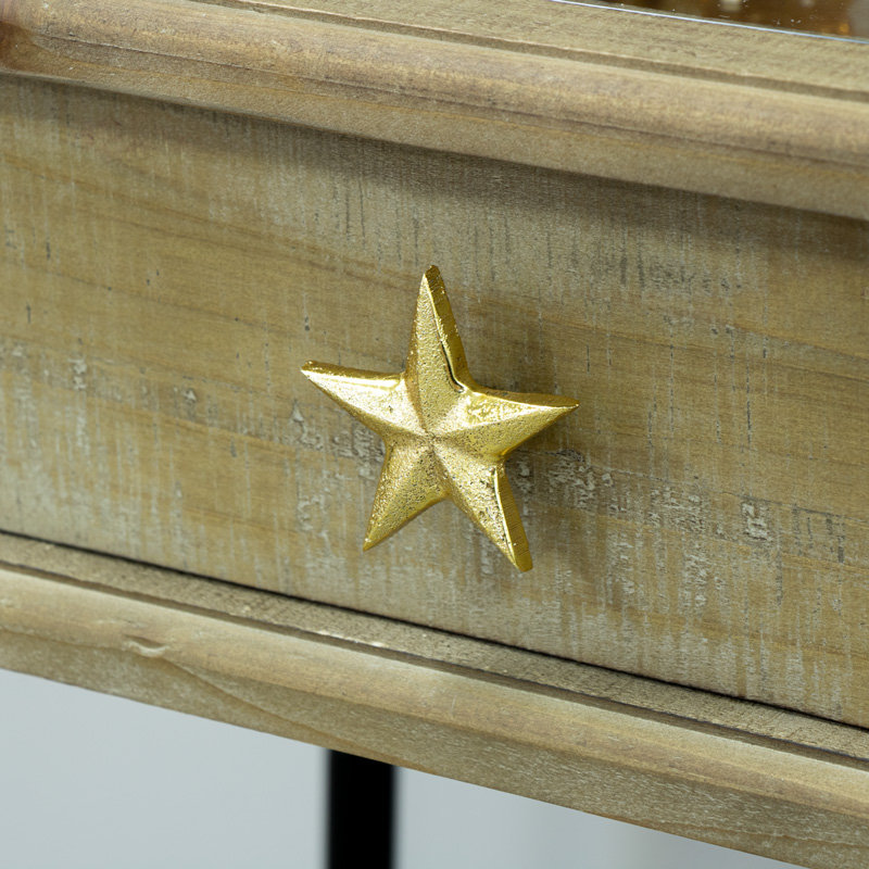 Salvaggio 61mm Star Novelty Knob, Gold