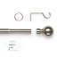 Nuha Iron Adjustable 2.8cm Single Curtain Rod-1198960981-1200313047