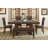 Transitional Wooden Button-Tufted Dining Bench