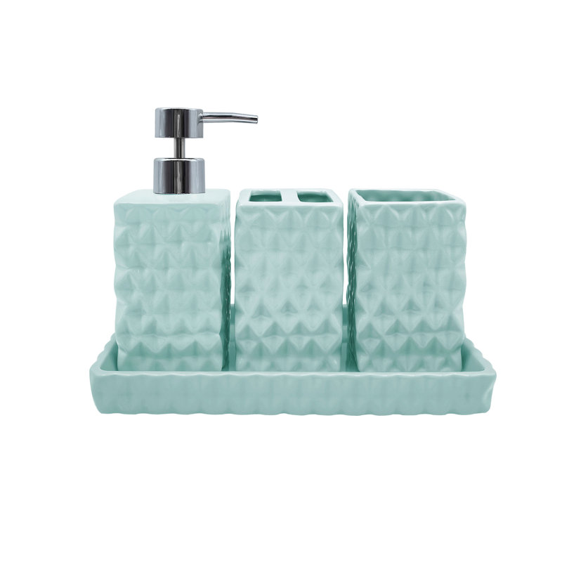 Bathroom Accessory, Turquoise