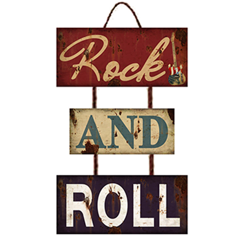 Panneau mural Rock and Roll