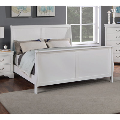 Cadre de lit 1pc moderne avec lit-bateau
