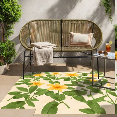 Spacious Patio Sofas, Pe Rattan Iron Frame, Modern Rustic Patio Home