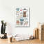 Impression de tableau Carley Coffee I V2 sur toile par Courtney Prahl-1341979749