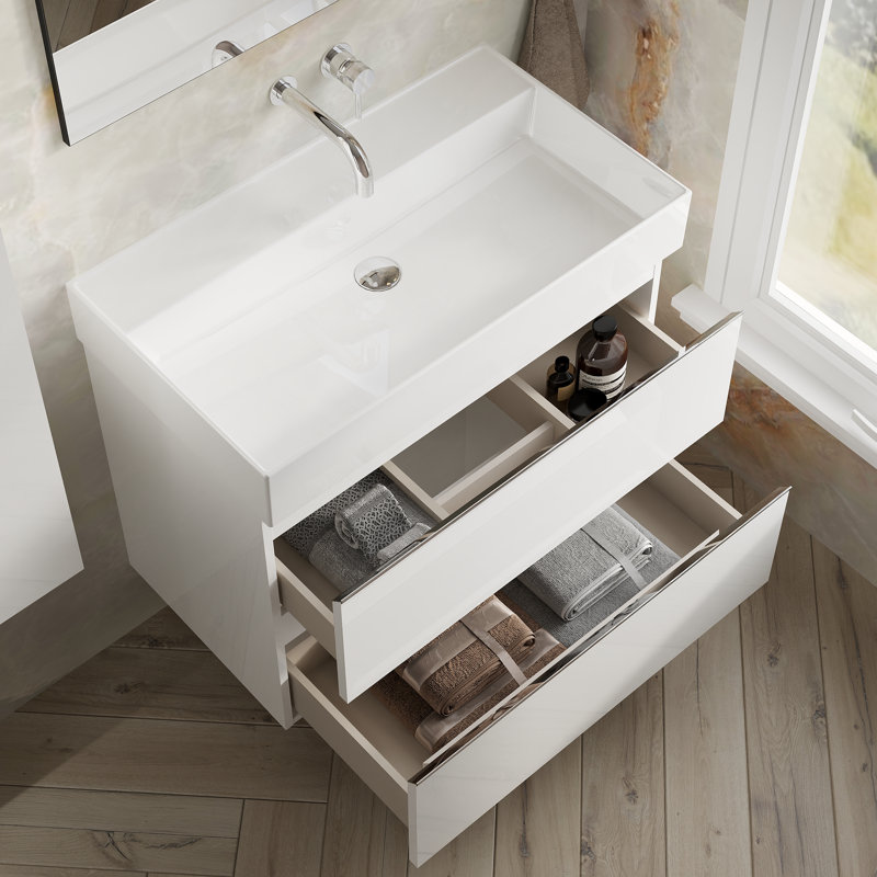 Charanda Bathroom Vanity with Basin