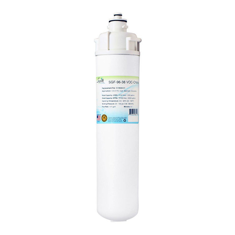 Swift Green Filters SGF-96-38 VOC-Chlora Compatible Commercial Water Filter for Everpure EV9693-01